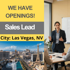 Sales Lead - City: Las Vegas, NV